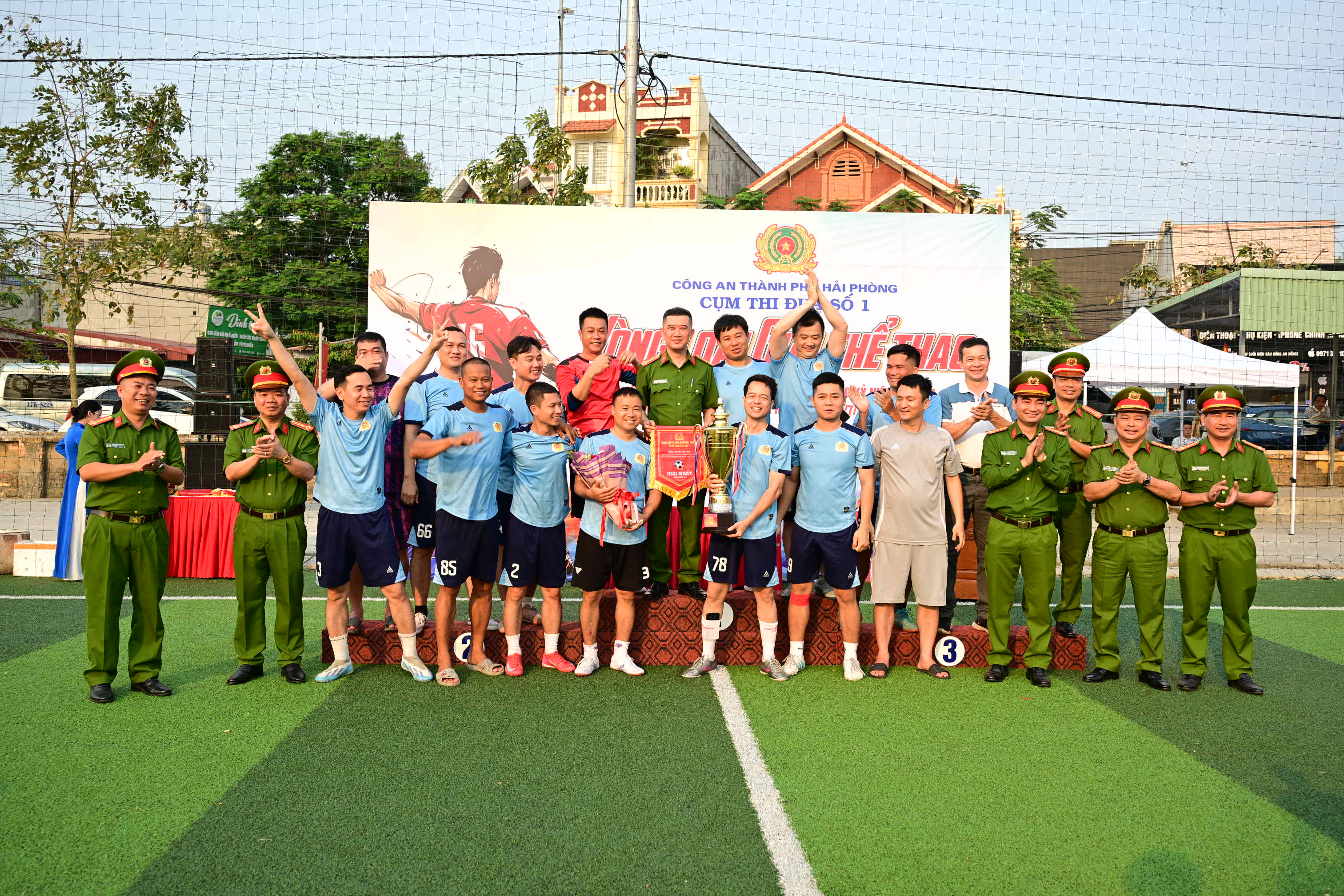 Cụm thi đua số 1 – CATP: Bế mạc Vòng loại Giải thể thao